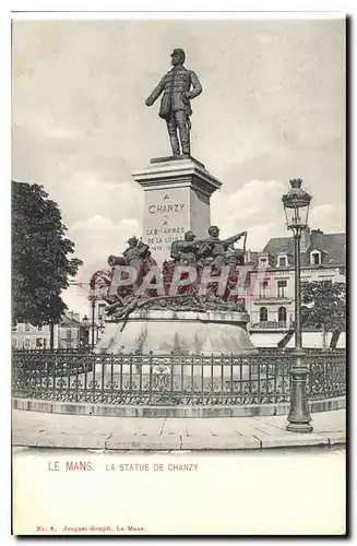 Cartes postales Le Mans La Statue de Chanzy