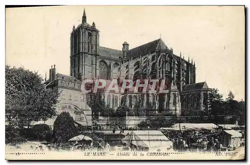 Cartes postales Le Mans Abside de la Cathedrale Marche