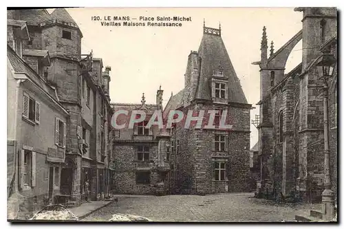 Cartes postales Le Mans Place Saint Michel Vieilles Maisons Renaissance