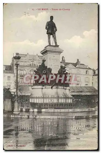 Cartes postales Le Mans Statue du Chanzy