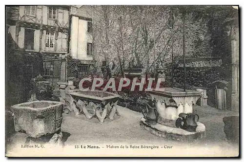 Cartes postales Le Mans Maison de la Reine Berengere