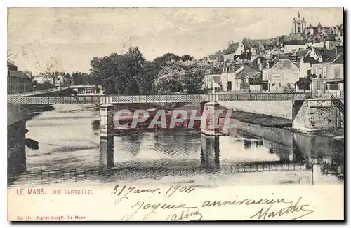 Cartes postales Le Mans Vue partielle