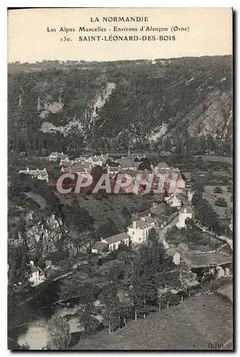 Cartes postales Les Alpes Mancelles Environs d'Alencon Orne Saint Leonard des Bois