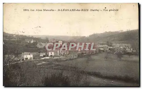 Cartes postales Les Alpes Mancelles St Leonard des Bois Sarthe Vue generale