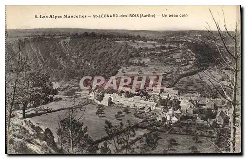 Ansichtskarte AK St Leonard des Bois Sarthe Un beau coin