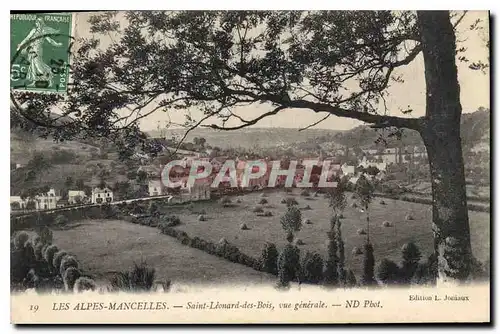 Cartes postales Les Alpes Mancelles Saint Leonard des Bois vue generale