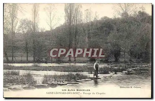 Cartes postales Saint Leonard des Bois Passage du Chapelet