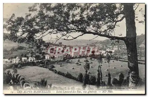 Cartes postales Les Alpes Mancelles Saint Leonard des Bois vue generale