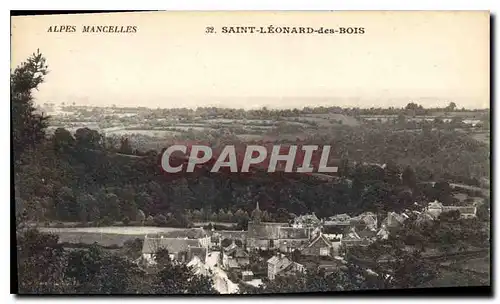 Ansichtskarte AK Alpes Mancelles Saint Leonard des Bois