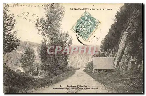 Cartes postales Environs d'Alencon Saint Leonard des Bois Les Gorges