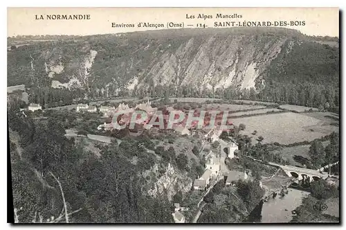 Ansichtskarte AK Les Alpes Mancelles Environs d'Alencon Orne Saint Leonard des Bois