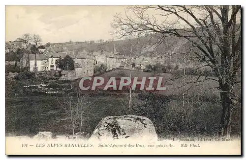 Cartes postales Les Alpes Mancelles Saint Leonard des Bois vue generale