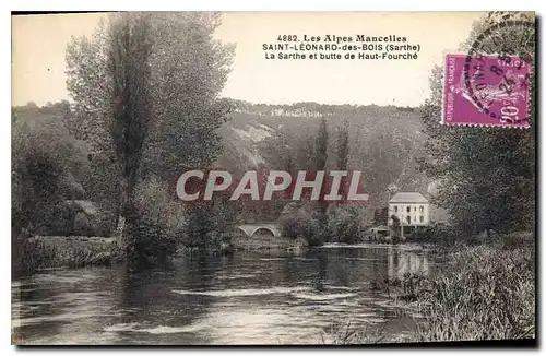 Cartes postales Les Alpes Mancelles Saint Leonard des Bois Sarthe La Sarthe et butte de Haut Fourche