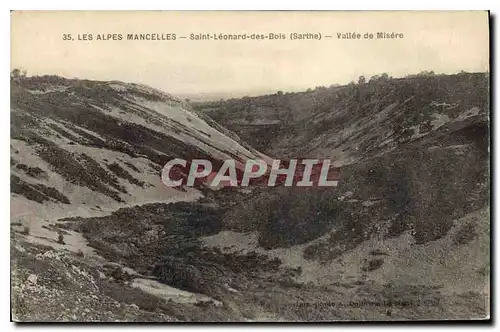 Cartes postales Les Alpes Mancelles Saint Leonard des Bois Sarthe Vallee de Misere