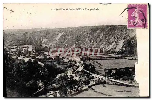 Cartes postales St Leonard des Bois Vue Generale