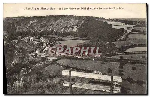 Cartes postales Les Alpes Mancelles St Leonard des Bois Le coin des Touristes