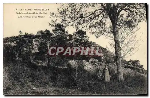 Cartes postales Les Alpes Mancelles St Leonard des Bois Sarthe Les Rochers de la Roche