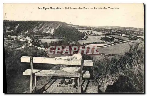 Ansichtskarte AK Les Alpes Mancelles St Leonard des Bois Le coin des Touristes