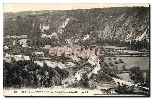 Ansichtskarte AK Alpes Mancelles Saint Leonard des Bois