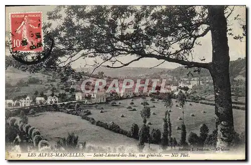 Cartes postales Les Alpes Mancelles Saint Leonard des Bois vue generale