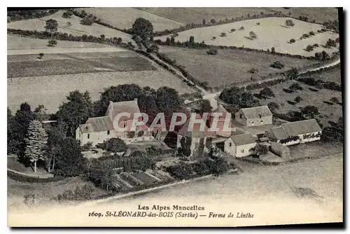 Ansichtskarte AK Les Alpes Mancelles St Leonard des Bois Sarthe Ferme de Linthe