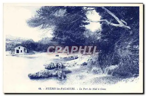 Cartes postales Hyeres les Palmiers Le Port du Niel a Giens