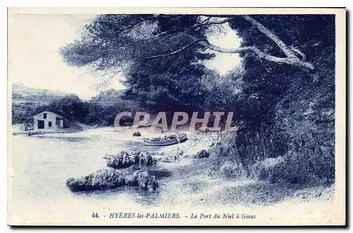 Cartes postales Hyeres les Palmiers Le Port du Niel a Giens