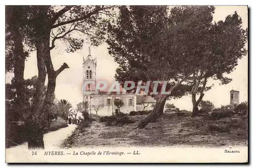 Ansichtskarte AK Hyeres La Chapelle de l'Ermitage