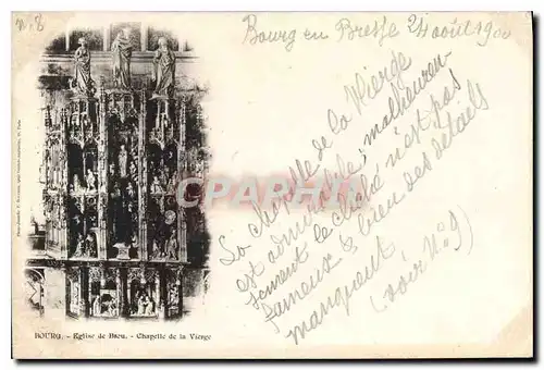 Cartes postales Bourg Eglise de Bou Chapelle de la Vierge