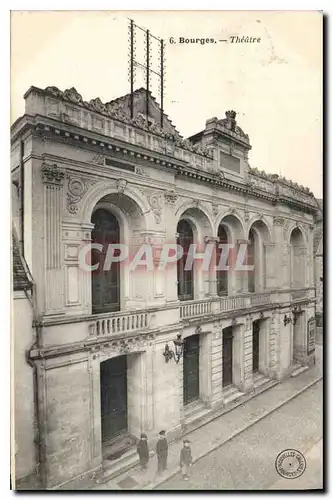 Cartes postales Bourges Theatre