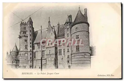Cartes postales Bourges Le Palais Jacques Coeur
