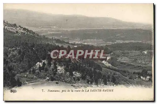 Ansichtskarte AK Panorama pris de la Sainte Baume