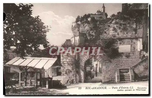 Cartes postales Roc Amadour Porte d'Entree