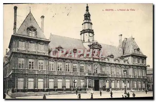 Cartes postales Reims L'Hotel de Ville