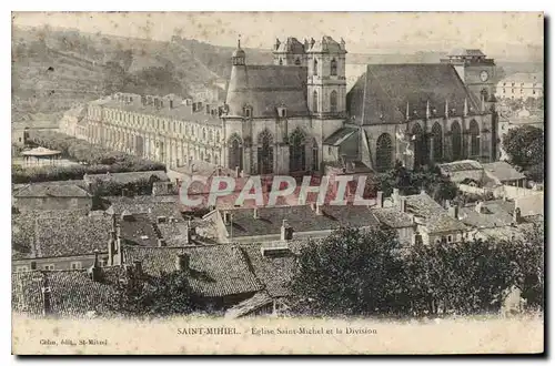 Cartes postales Saint Mihiel Eglise Saint Michel et la Division