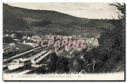 Cartes postales La Bourbole Vue de la Route de Murat le Caitre