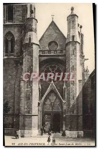 Ansichtskarte AK Aix en Provence Eglise Saint Jean de Malte