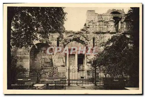 Ansichtskarte AK Nimes Gard Jardin de la Fontaine Le Temple de Diane