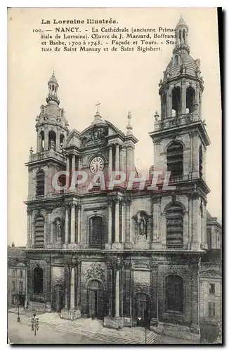 Cartes postales Nancy La Cathedrale ancienne Primatiale de Lorraine