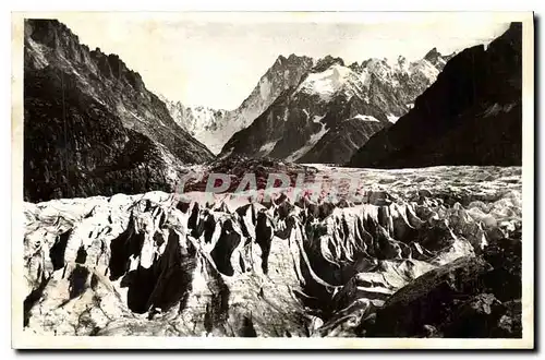 Cartes postales Chamonix La Mer de Giace