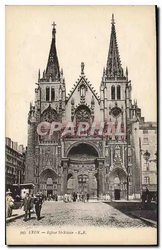 Cartes postales Lyon Eglise St Nizier