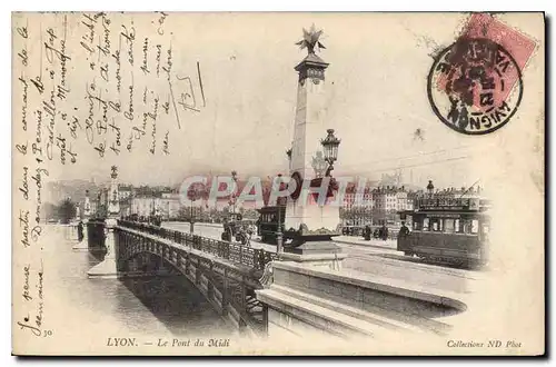 Ansichtskarte AK Lyon Le Pont du Midi