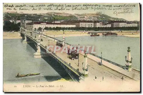 Ansichtskarte AK Lyon Le Pont du Midi