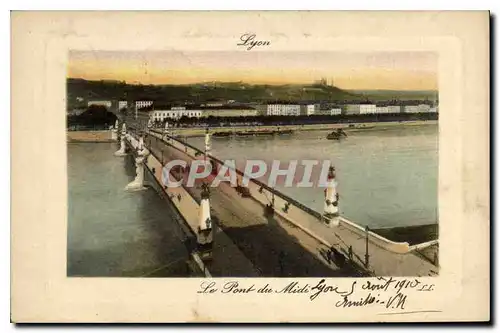 Ansichtskarte AK Lyon Le Pont du Midi