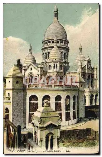 Cartes postales Paris XVIII Le Sacre Coeur