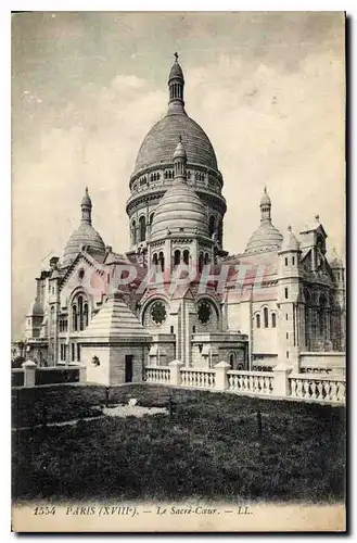 Ansichtskarte AK Paris XVIII Le Sacre Coeur