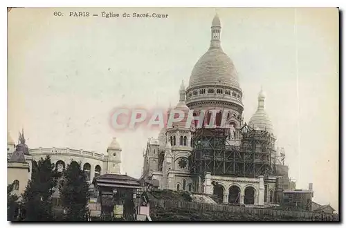 Cartes postales Paris Eglise du Sacre Coeur