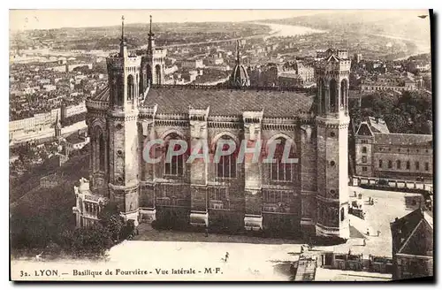 Ansichtskarte AK Lyon Basilique de Fourviere Vue laterale