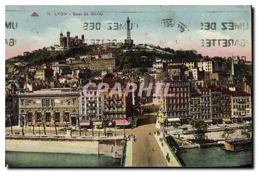 Cartes postales Lyon Quai de Bondy