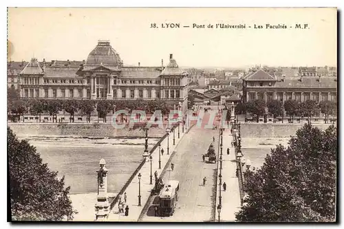 Cartes postales Lyon Pont de l'Universite Les Facultes